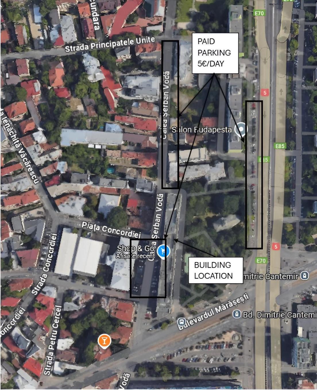 Lovely 2 Rooms Apartment In The Center Of The City Bukarest Eksteriør billede